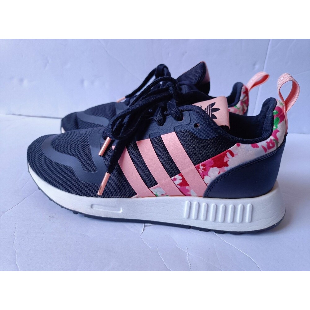 Adidas Her Studio London x Multix Shoes Women's Size 6 Black Floral Sneakers